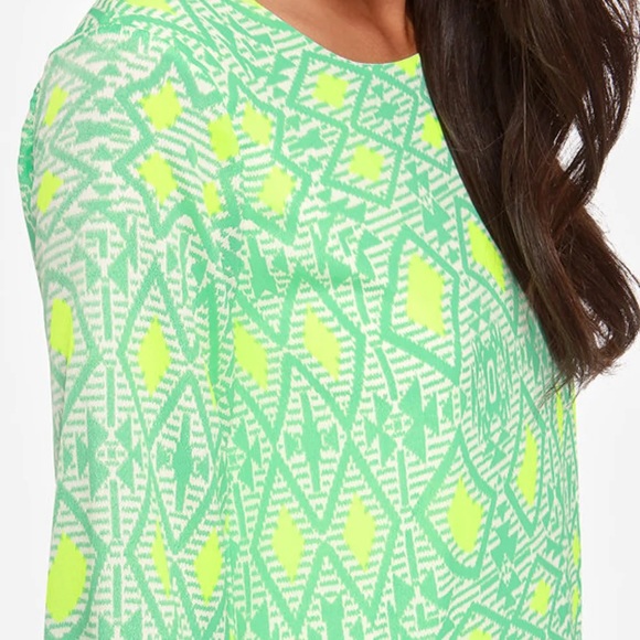 Mint Green Shift Dress - Picture 3 of 15